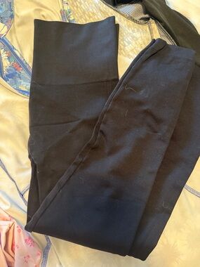 SPANX Black High-Waist Leggings